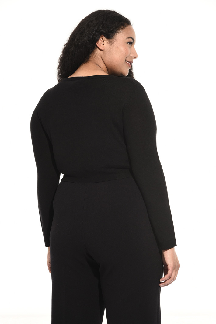Maglia cropped in lana Fashion Market Maglia cropped in lana Fashion Market