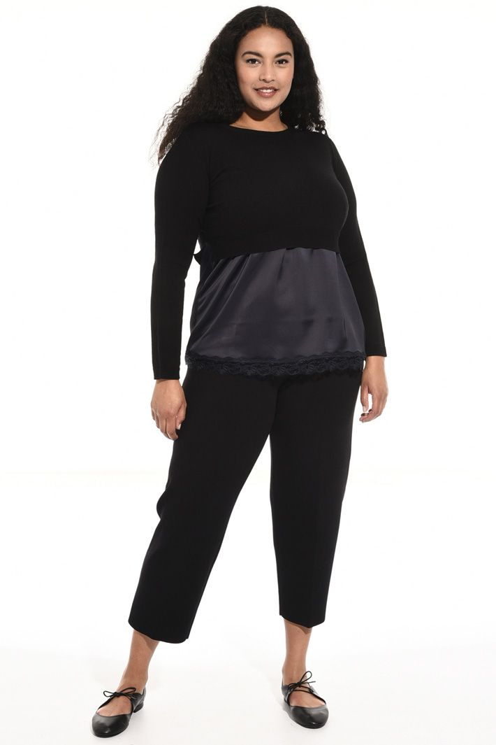 Maglia cropped in lana Fashion Market Maglia cropped in lana Fashion Market