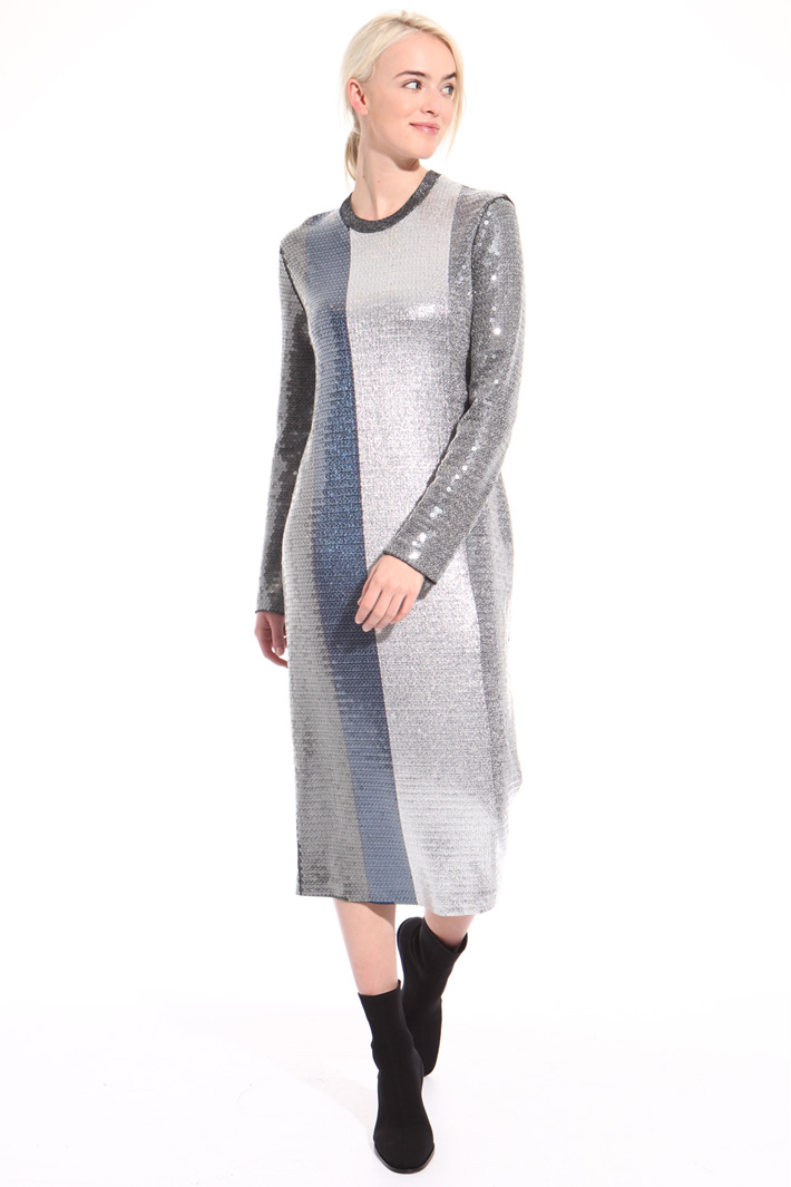 Abito lurex con paillettes Fashion Market Abito lurex con paillettes Fashion Market