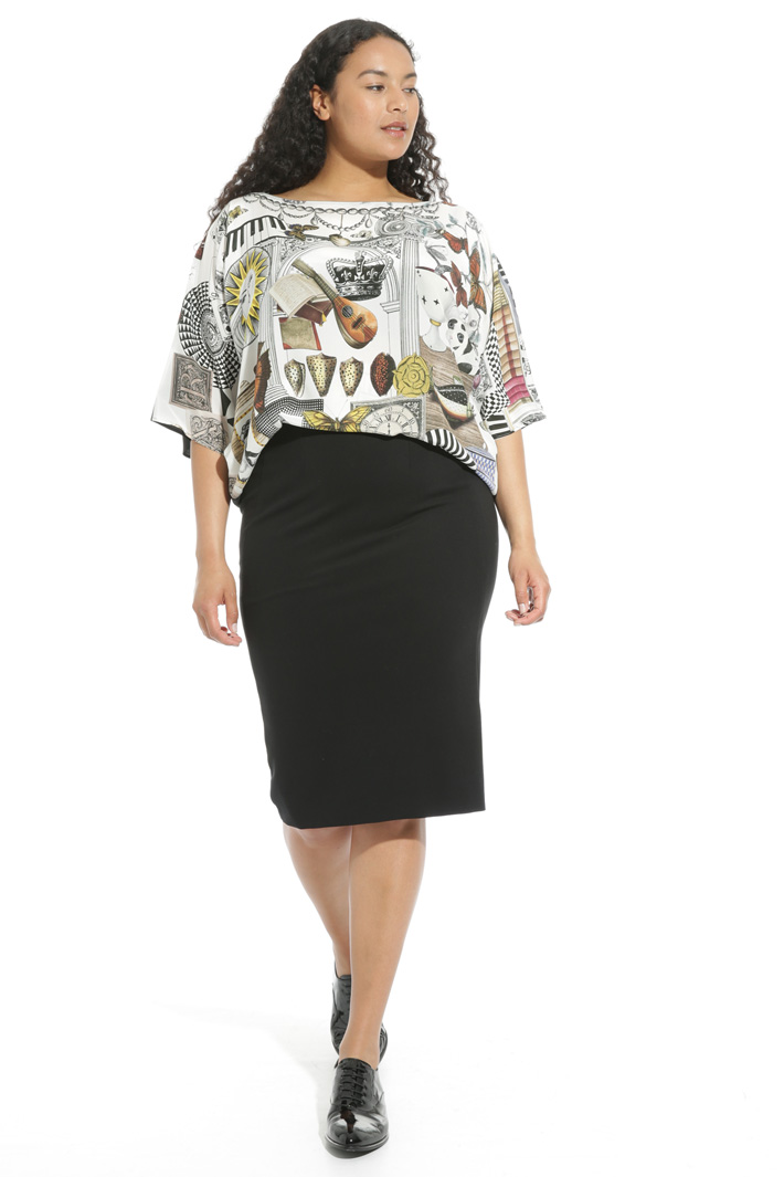 Gonna longuette in jersey Fashion Market Gonna longuette in jersey Fashion Market