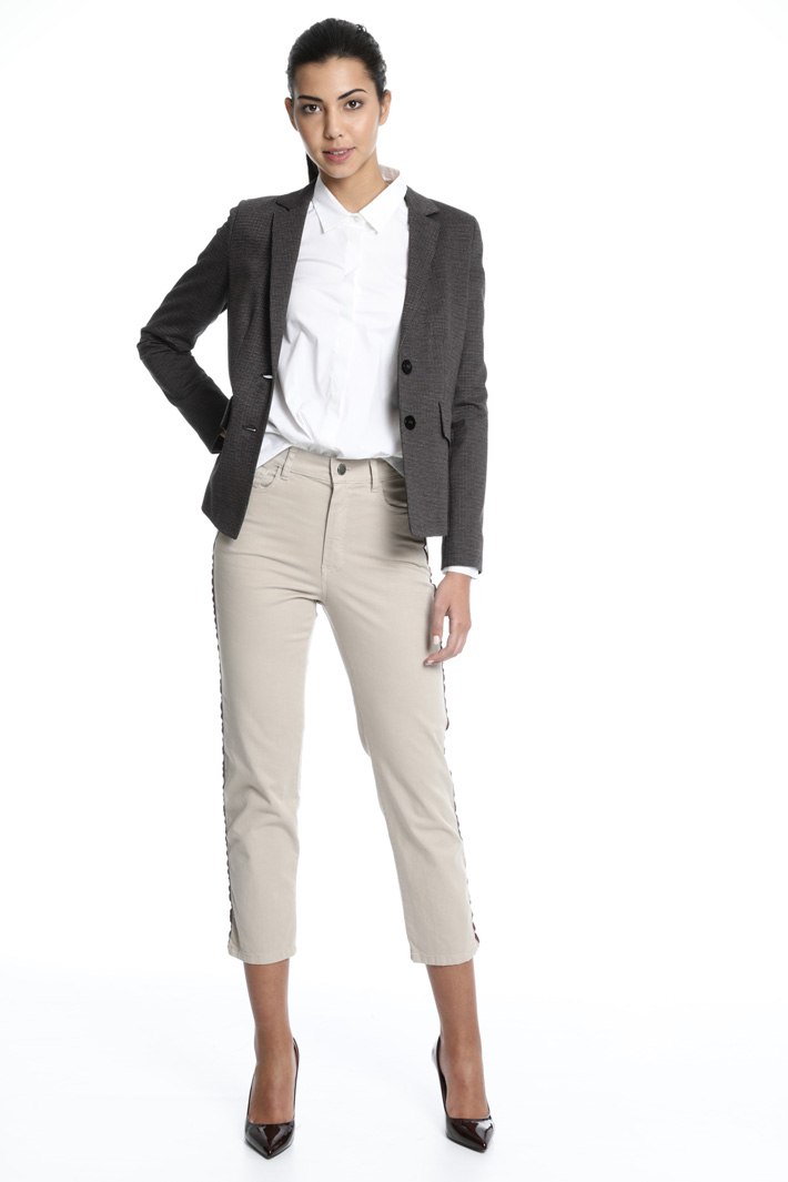 Blazer in jersey stampato Fashion Market Blazer in jersey stampato Fashion Market