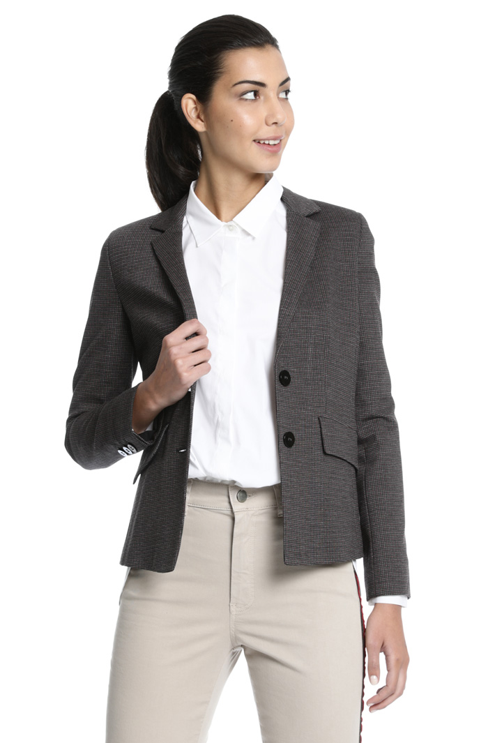 Blazer in jersey stampato Fashion Market Blazer in jersey stampato Fashion Market