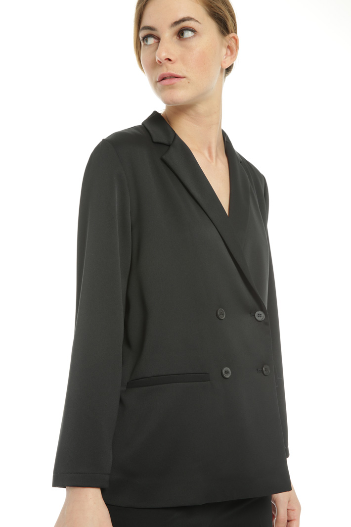 Blazer doppio petto in satin Fashion Market Blazer doppio petto in satin Fashion Market