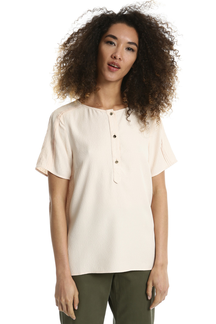 Top in tessuto goffrato Fashion Market Top in tessuto goffrato Fashion Market
