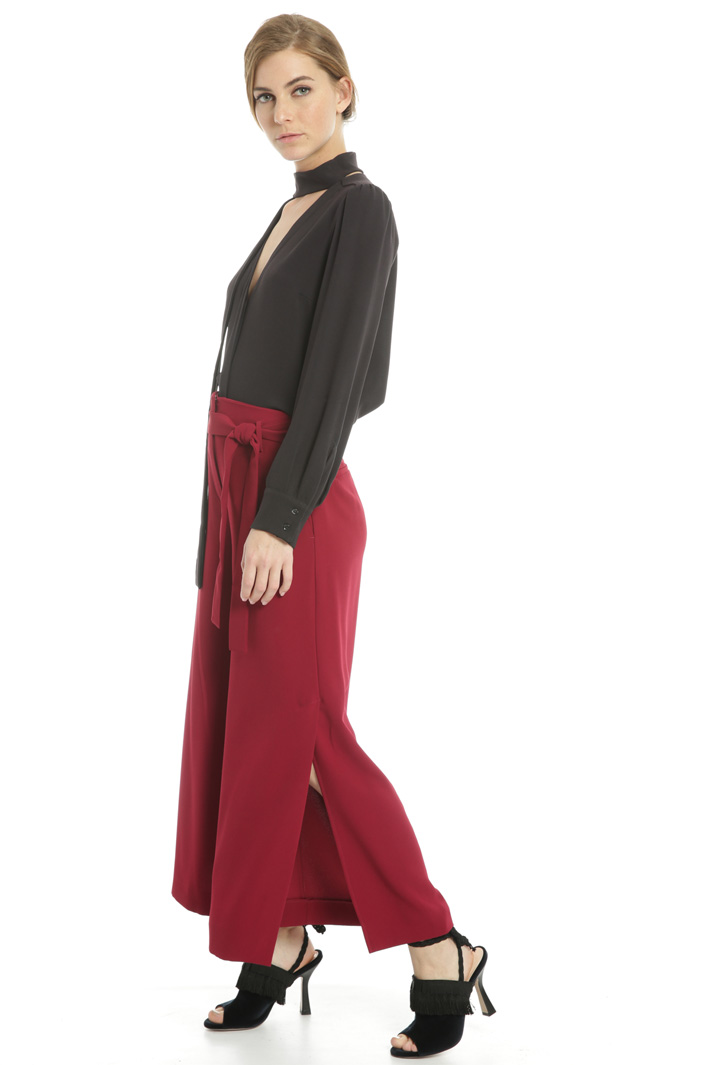 Blusa in georgette Fashion Market Blusa in georgette Fashion Market