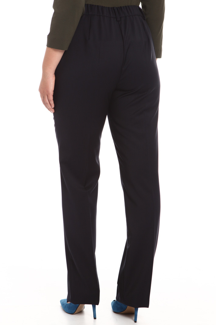 Pantalone in lana vergine Fashion Market Pantalone in lana vergine Fashion Market
