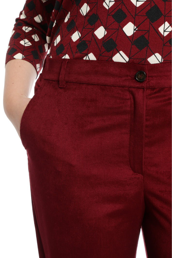 Pantaloni cropped in velluto Fashion Market Pantaloni cropped in velluto Fashion Market