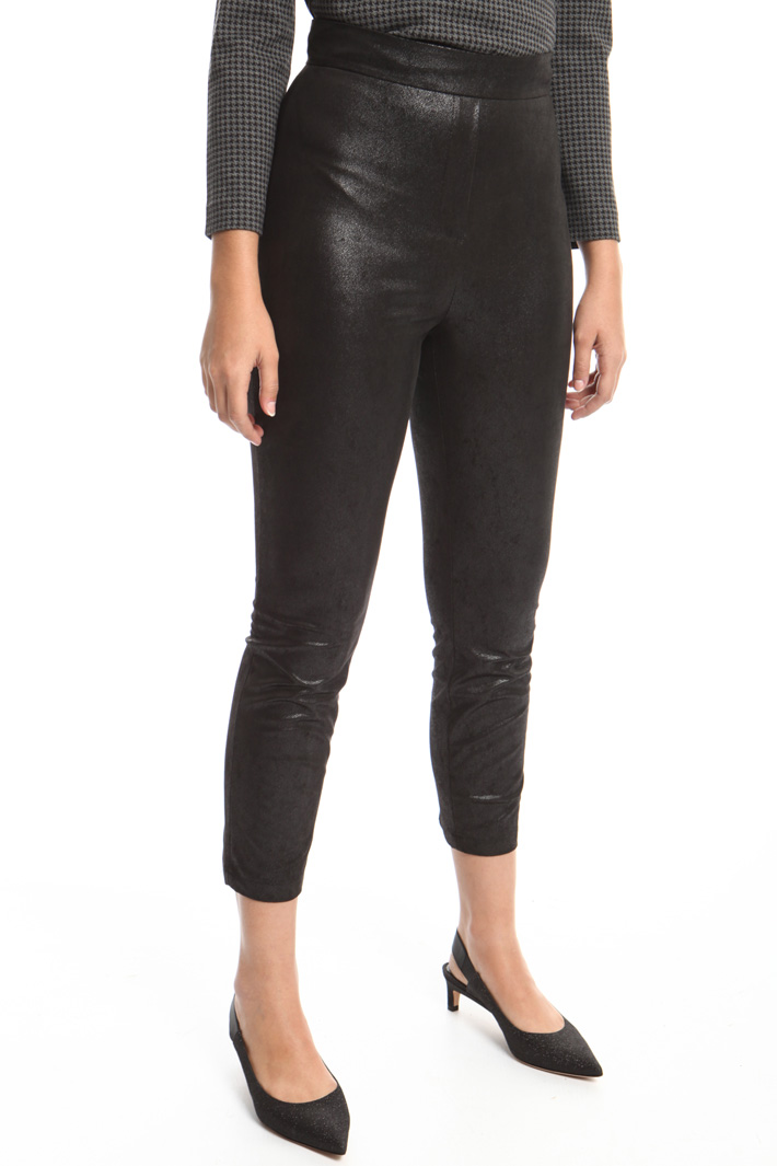 Pantalone skinny spalmato Fashion Market Pantalone skinny spalmato Fashion Market