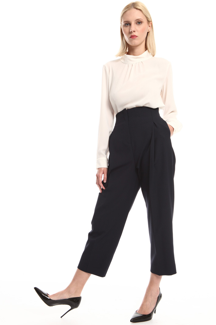 Pantalone carrot a vita alta Fashion Market Pantalone carrot a vita alta Fashion Market