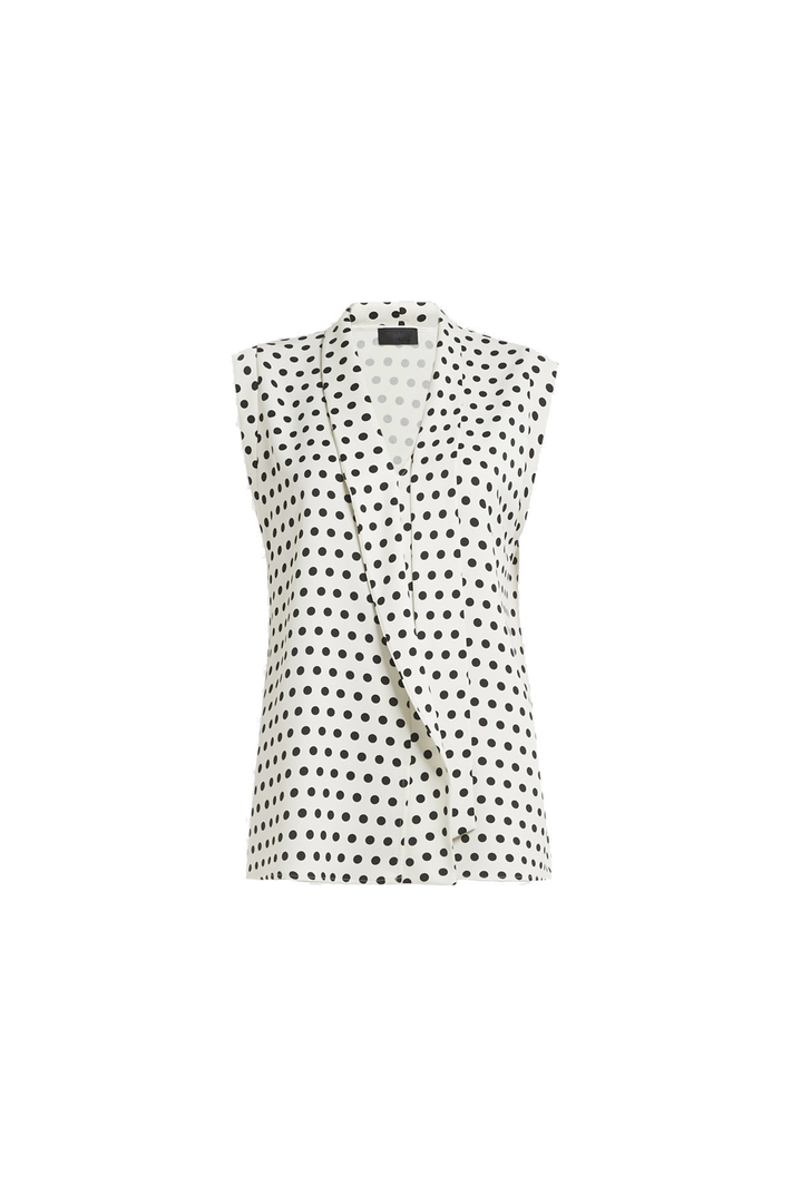 Top in crepe enver satin Fashion Market Top in crepe enver satin Fashion Market
