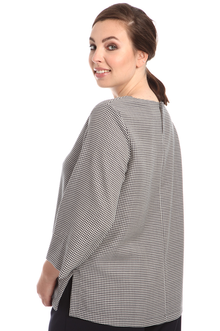 Casacca in lana pied de poule Fashion Market Casacca in lana pied de poule Fashion Market