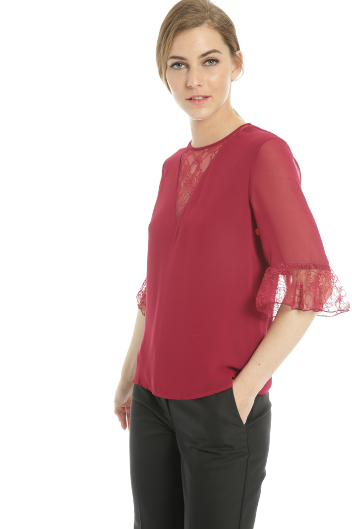Blusa in pizzo Fashion Market Blusa in pizzo Fashion Market