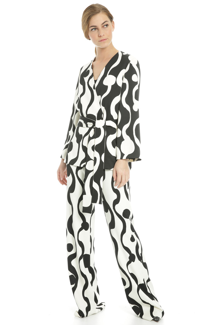 Casacca in crepe enver satin Fashion Market Casacca in crepe enver satin Fashion Market