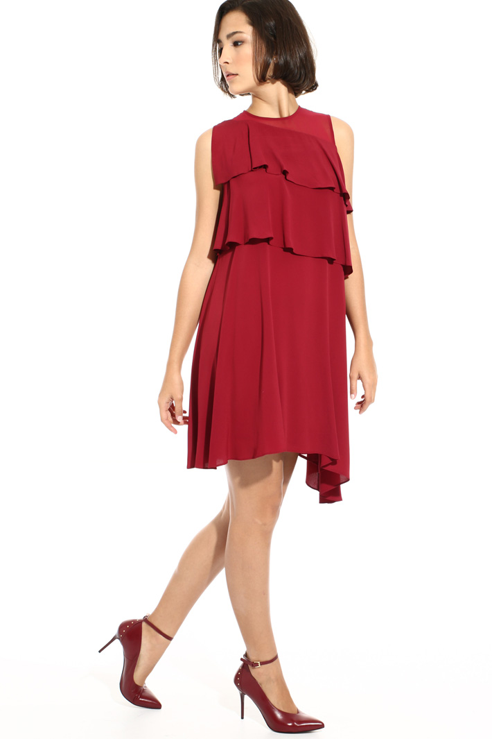 Abito con balze asimmetriche Fashion Market Abito con balze asimmetriche Fashion Market