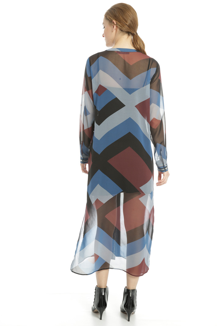 Abito chemisier in georgette Fashion Market Abito chemisier in georgette Fashion Market