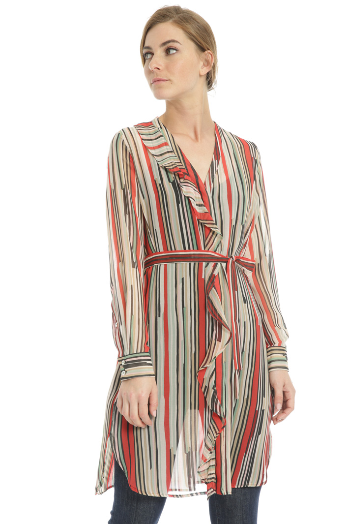 Abito chemisier in georgette Fashion Market Abito chemisier in georgette Fashion Market