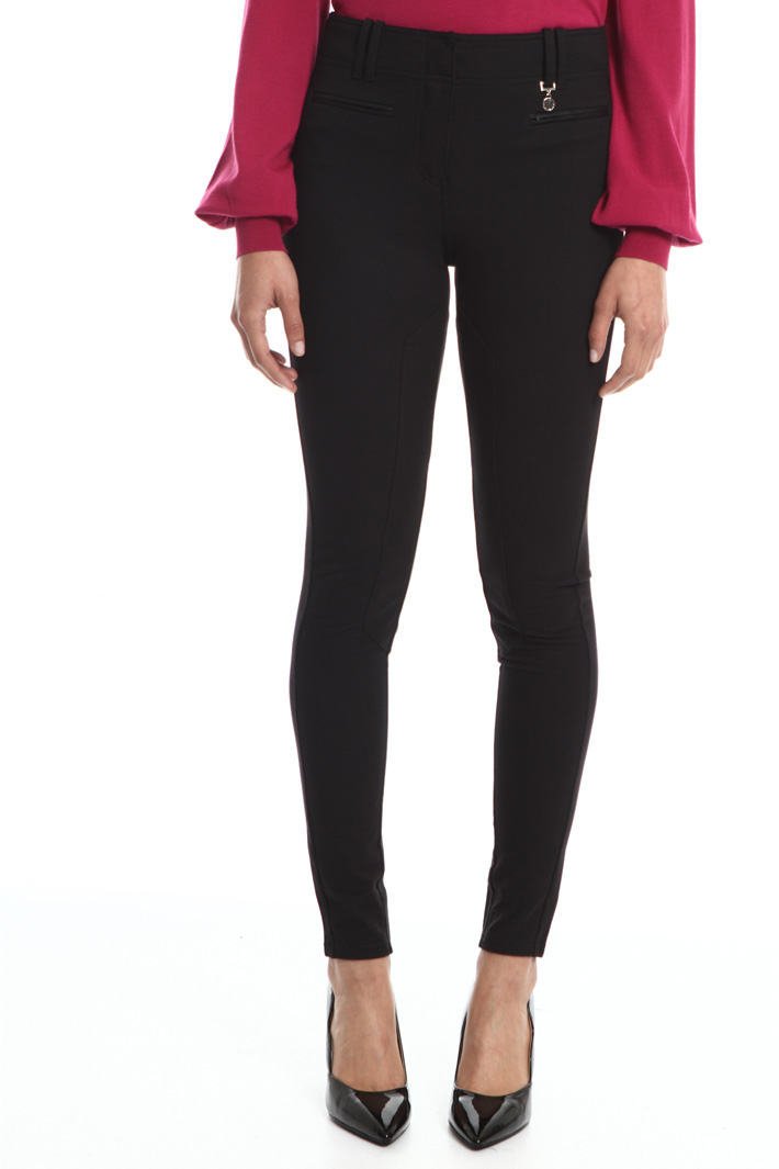Pantalone in jersey compatto Fashion Market Pantalone in jersey compatto Fashion Market
