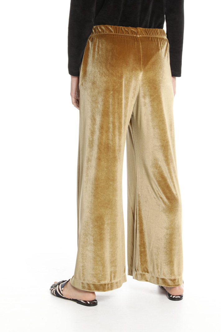 Pantalone ampio in ciniglia Fashion Market Pantalone ampio in ciniglia Fashion Market