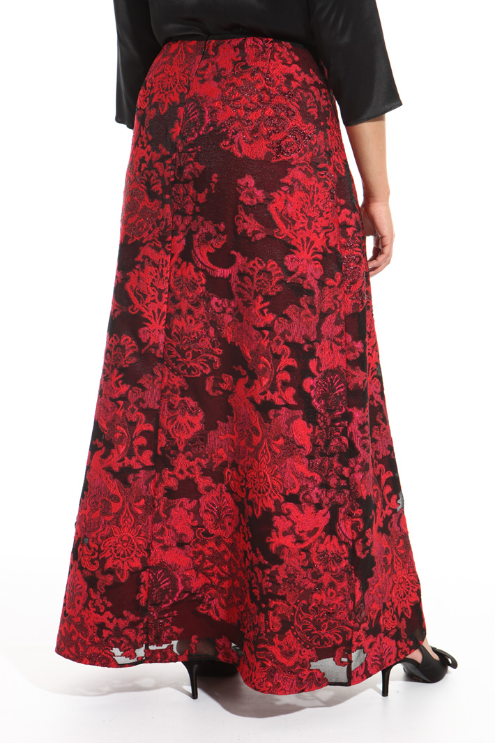 Gonna in fil coupé jacquard Fashion Market Gonna in fil coupé jacquard Fashion Market