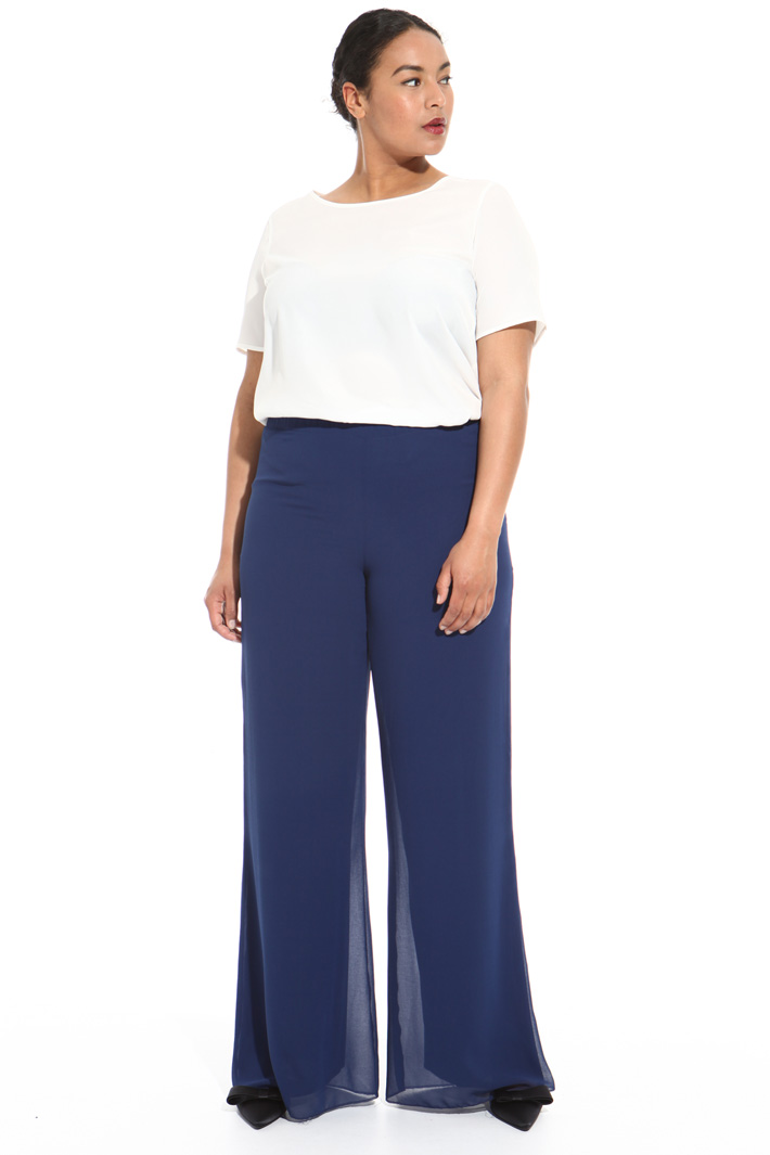 Pantaloni in georgette Fashion Market Pantaloni in georgette Fashion Market