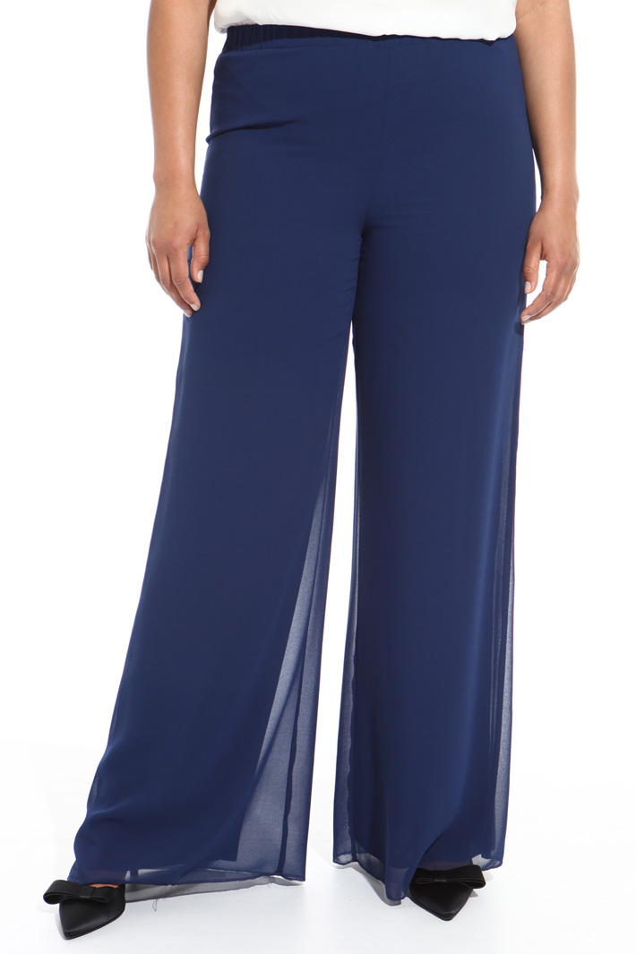 Pantaloni in georgette Fashion Market Pantaloni in georgette Fashion Market