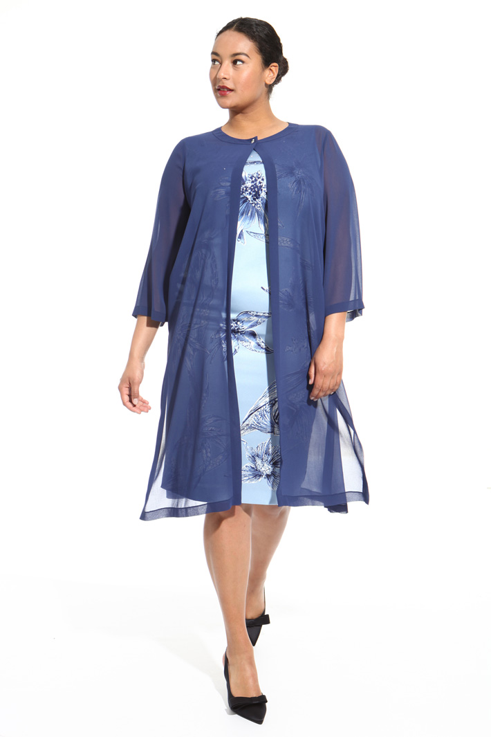 Soprabito in georgette Fashion Market Soprabito in georgette Fashion Market
