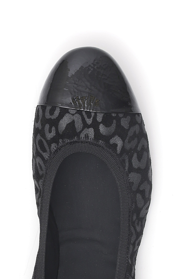 Ballerine in pelle e vernice Fashion Market Ballerine in pelle e vernice Fashion Market