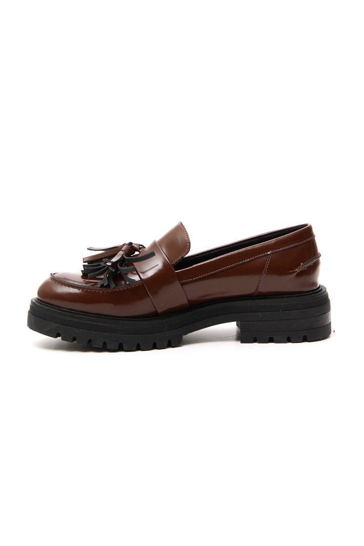 Mocassino in pelle con nappe Fashion Market Mocassino in pelle con nappe Fashion Market
