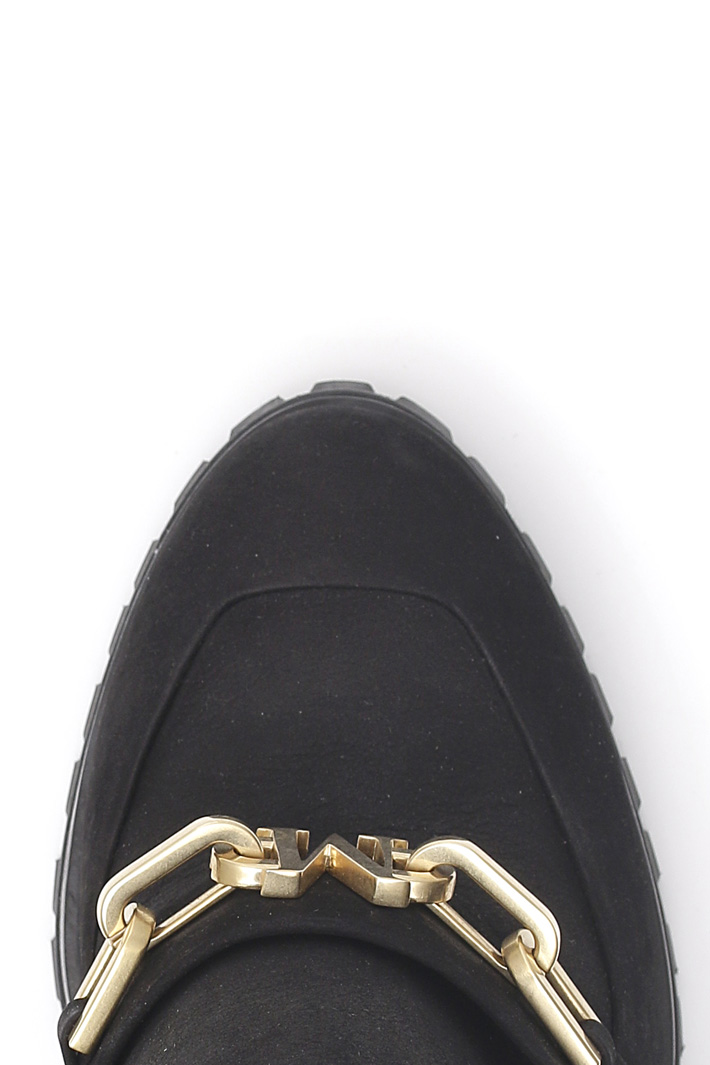 Mocassino alto in pelle Fashion Market Mocassino alto in pelle Fashion Market