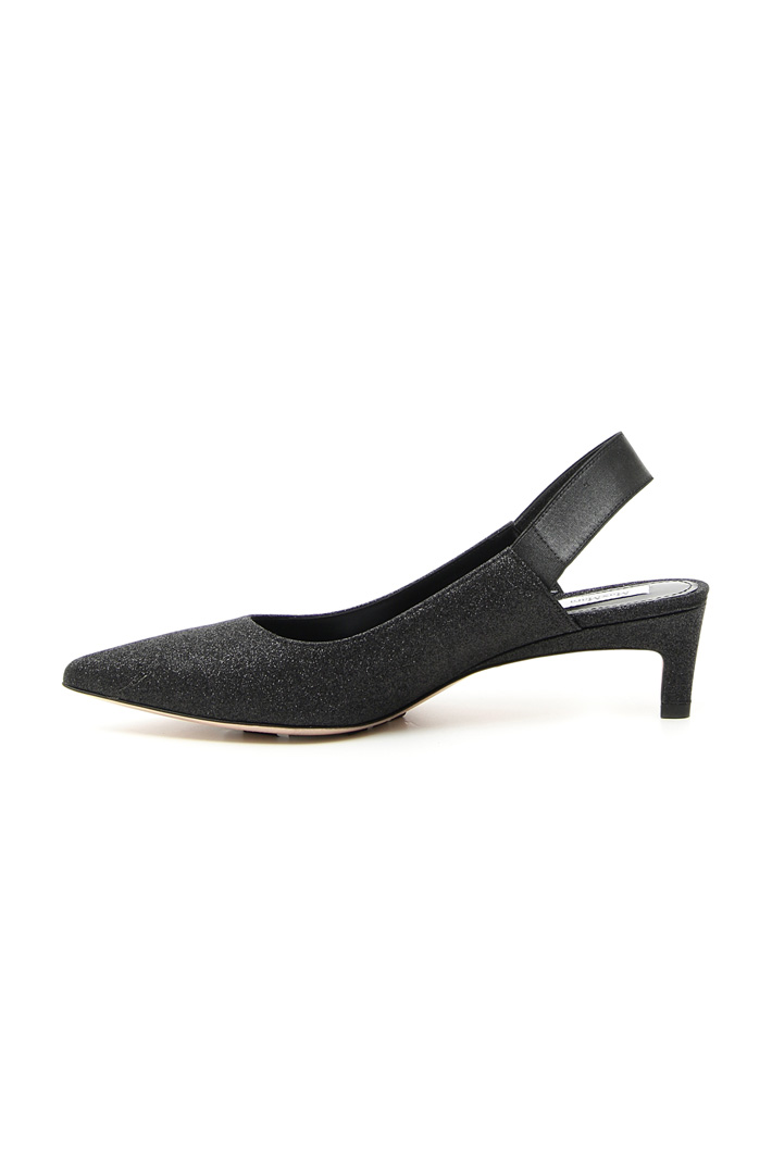 Slingback in pelle glitter Fashion Market Slingback in pelle glitter Fashion Market
