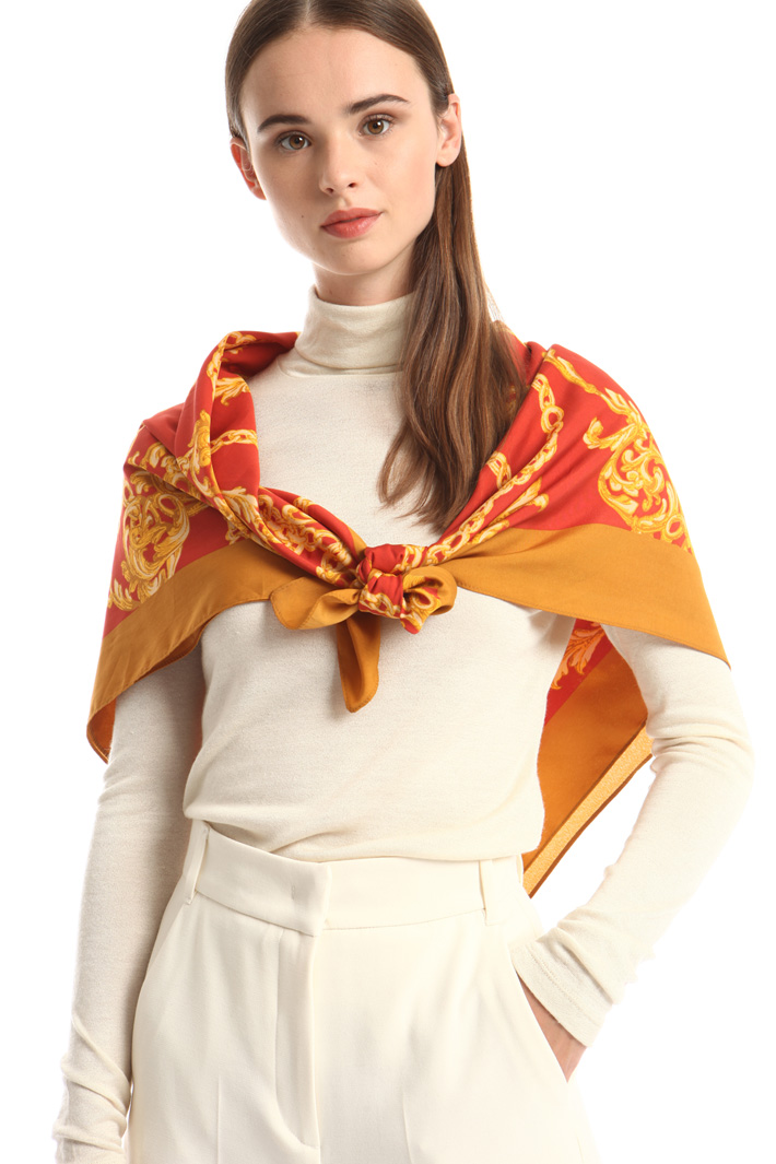 Foulard ampio stampato Fashion Market Foulard ampio stampato Fashion Market