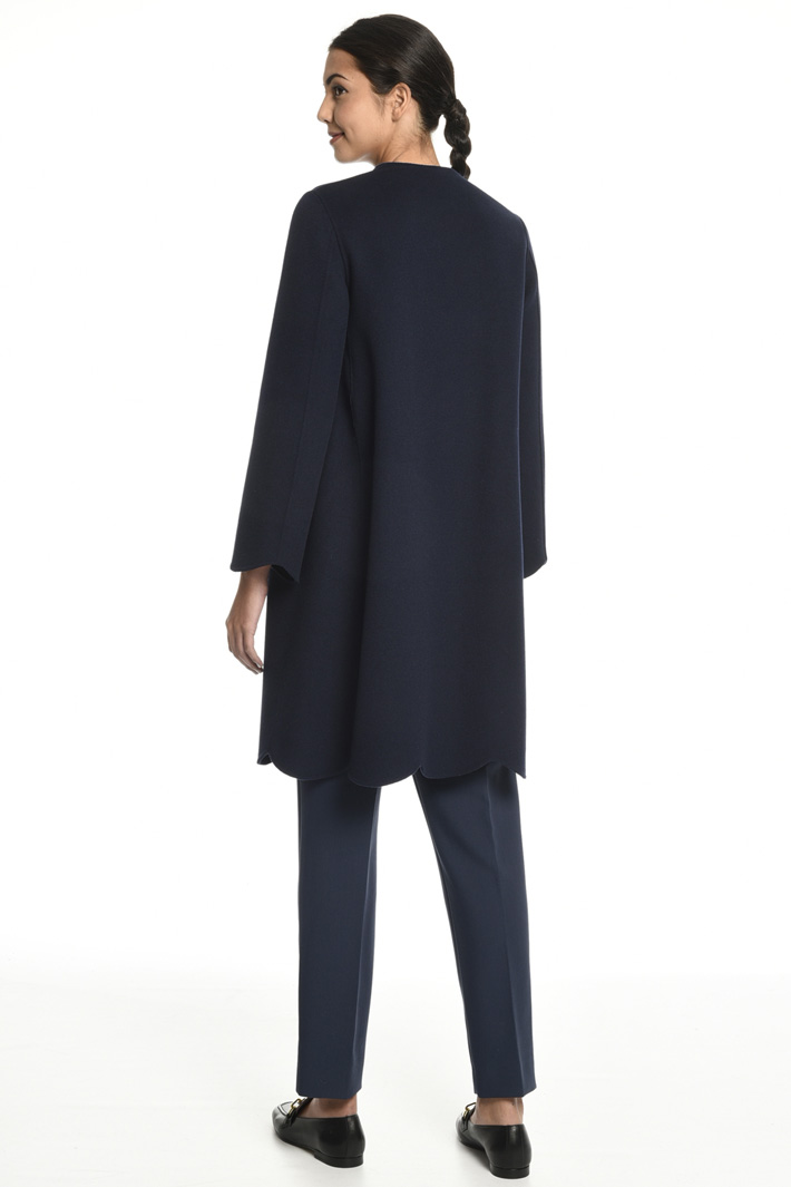 Cappotto con fondo smerlato Fashion Market Cappotto con fondo smerlato Fashion Market