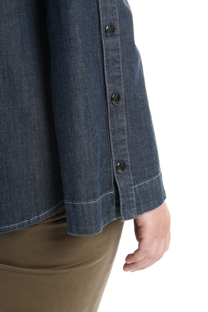 Camicia con collo a barchetta Fashion Market Camicia con collo a barchetta Fashion Market