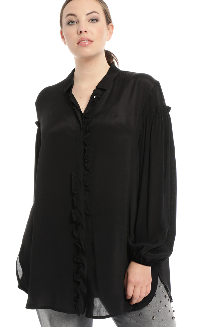 Camicia in viscosa crêpe Fashion Market Camicia in viscosa crêpe Fashion Market