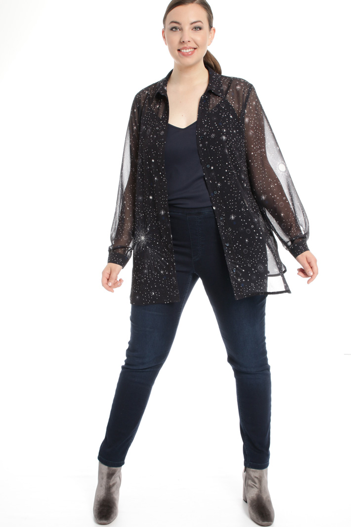 Camicia in georgette Fashion Market Camicia in georgette Fashion Market