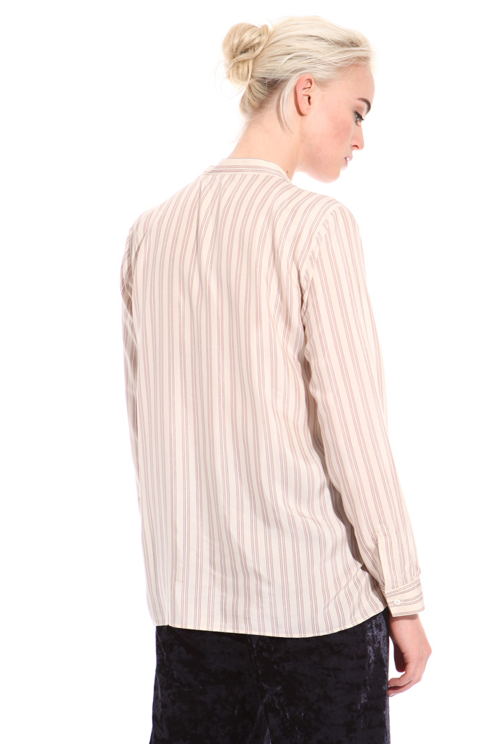Camicia in viscosa tinto filo Fashion Market Camicia in viscosa tinto filo Fashion Market