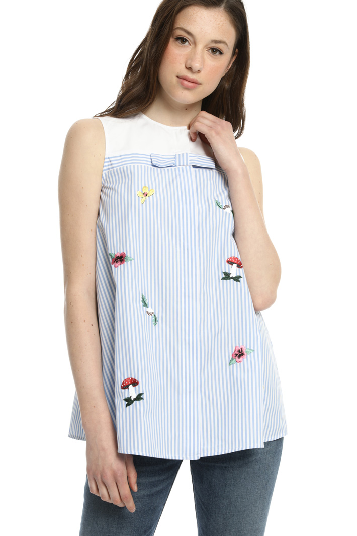 Top in puro cotone Fashion Market Top in puro cotone Fashion Market