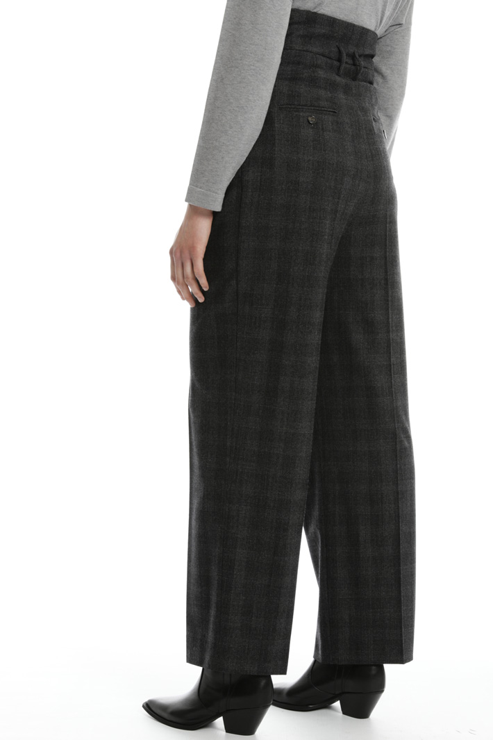 Pantaloni in flanella di lana Fashion Market Pantaloni in flanella di lana Fashion Market