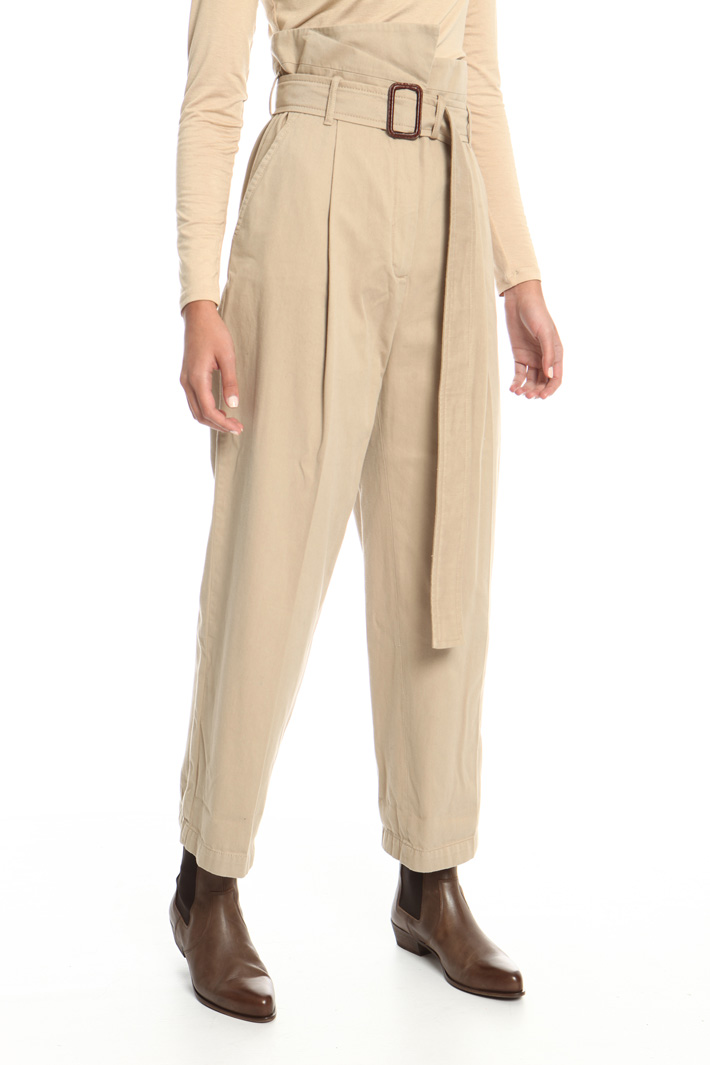 Pantalone carrot a vita alta Fashion Market Pantalone carrot a vita alta Fashion Market