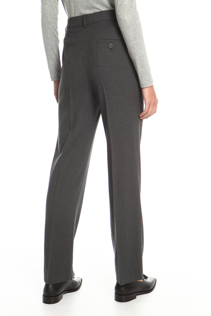 Pantalone dritto in lana Fashion Market Pantalone dritto in lana Fashion Market