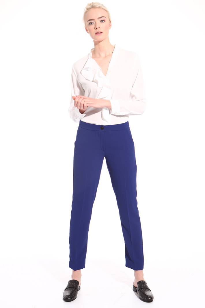 Pantalone in tessuto crepe Fashion Market Pantalone in tessuto crepe Fashion Market
