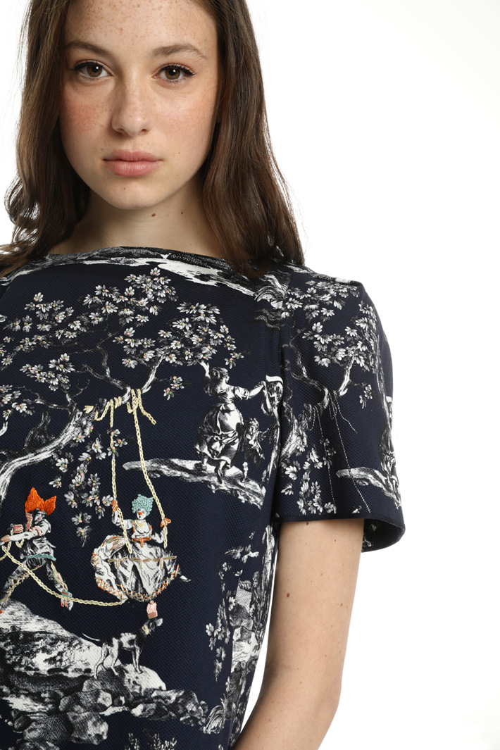 Top in cotone stampato Fashion Market Top in cotone stampato Fashion Market