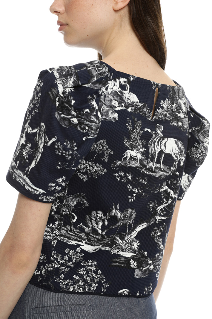 Top in cotone stampato Fashion Market Top in cotone stampato Fashion Market