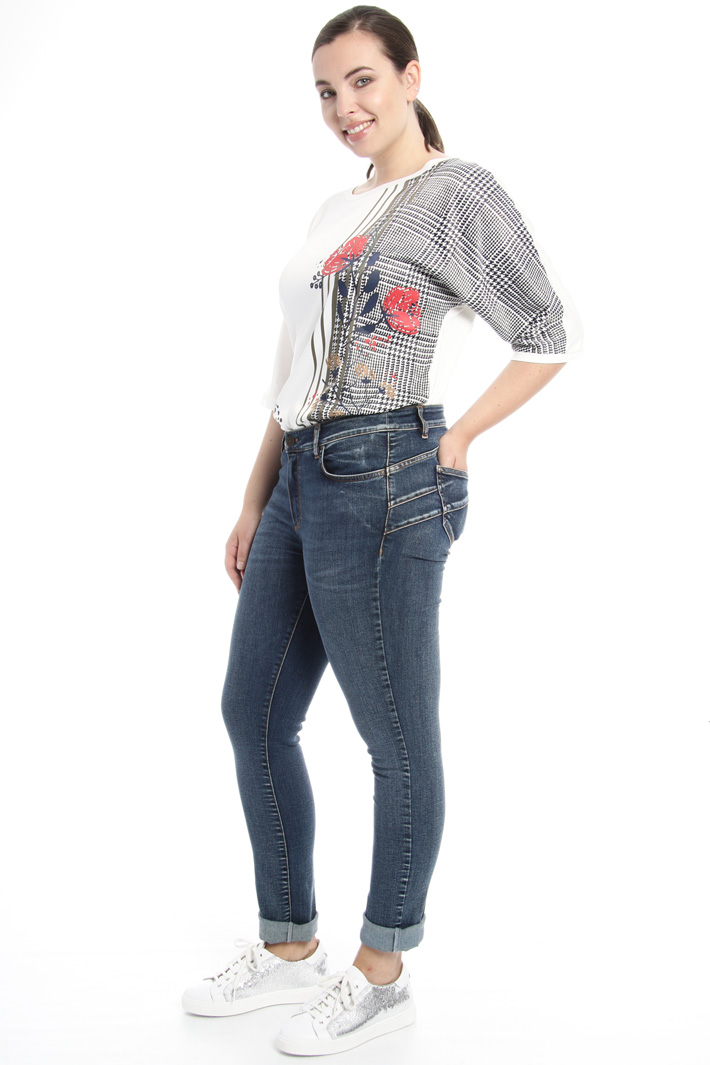 Jeans skinny a vita bassa Fashion Market Jeans skinny a vita bassa Fashion Market