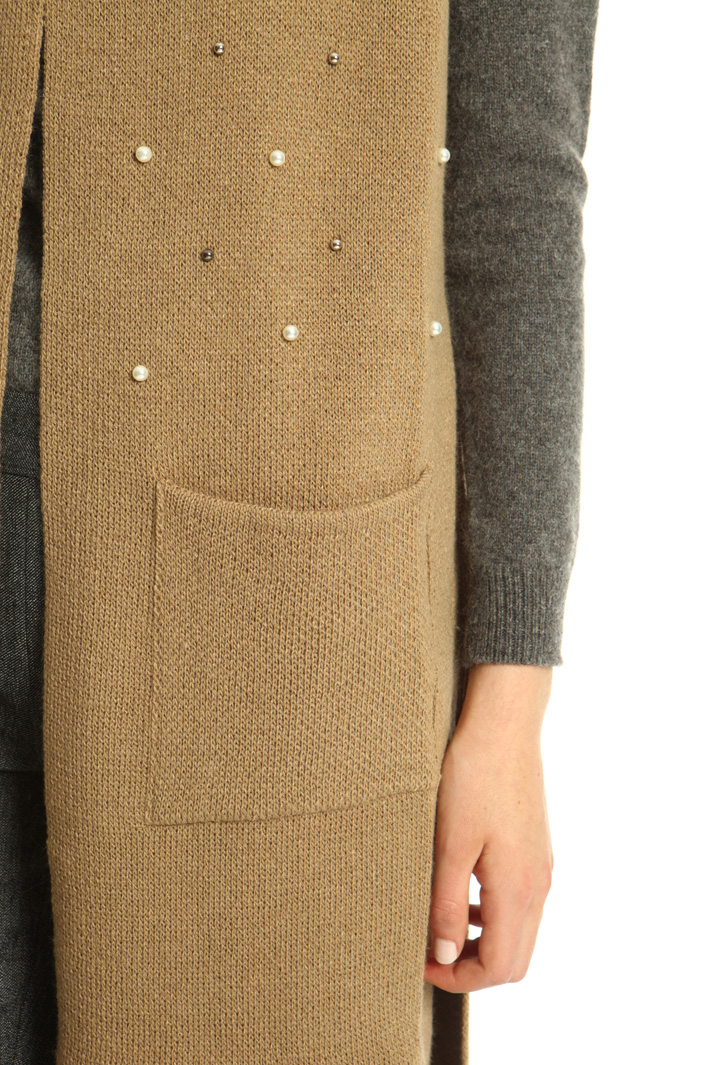 Gilet in maglia con perle Fashion Market Gilet in maglia con perle Fashion Market