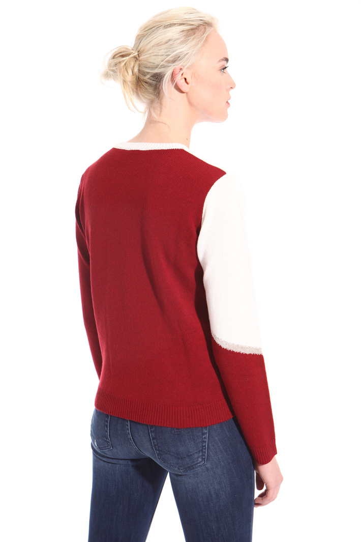 Maglia con intarsio lurex Fashion Market Maglia con intarsio lurex Fashion Market