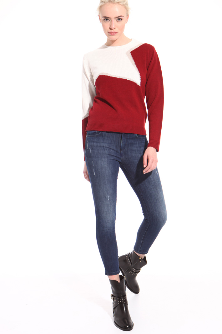 Maglia con intarsio lurex Fashion Market Maglia con intarsio lurex Fashion Market