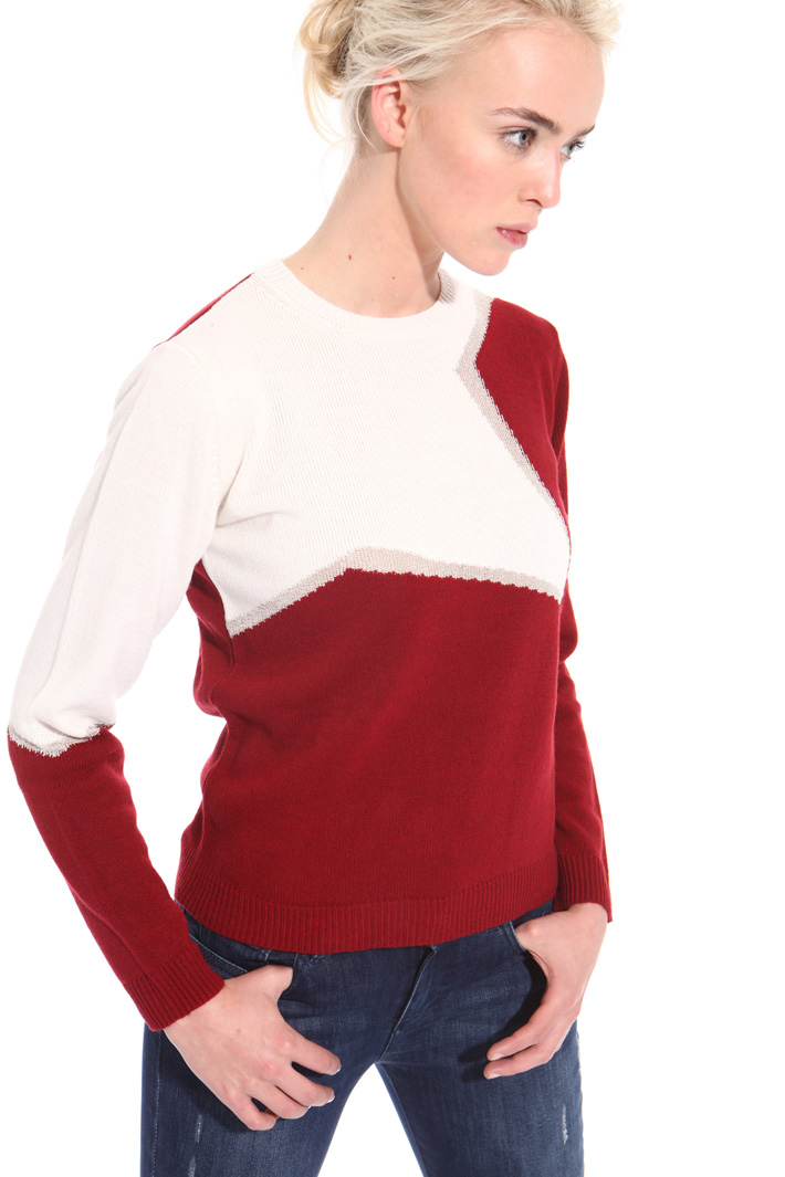 Maglia con intarsio lurex Fashion Market Maglia con intarsio lurex Fashion Market