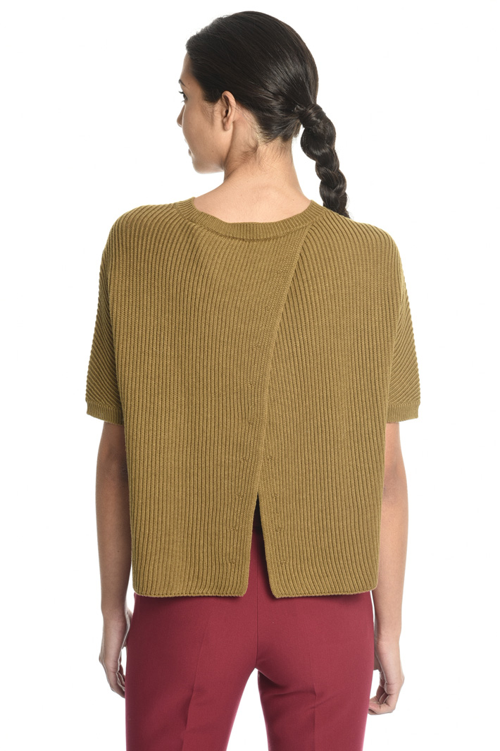 Maglia boxy a coste Fashion Market Maglia boxy a coste Fashion Market