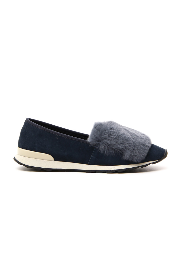 Mocassino con dettaglio lapin Fashion Market Mocassino con dettaglio lapin Fashion Market